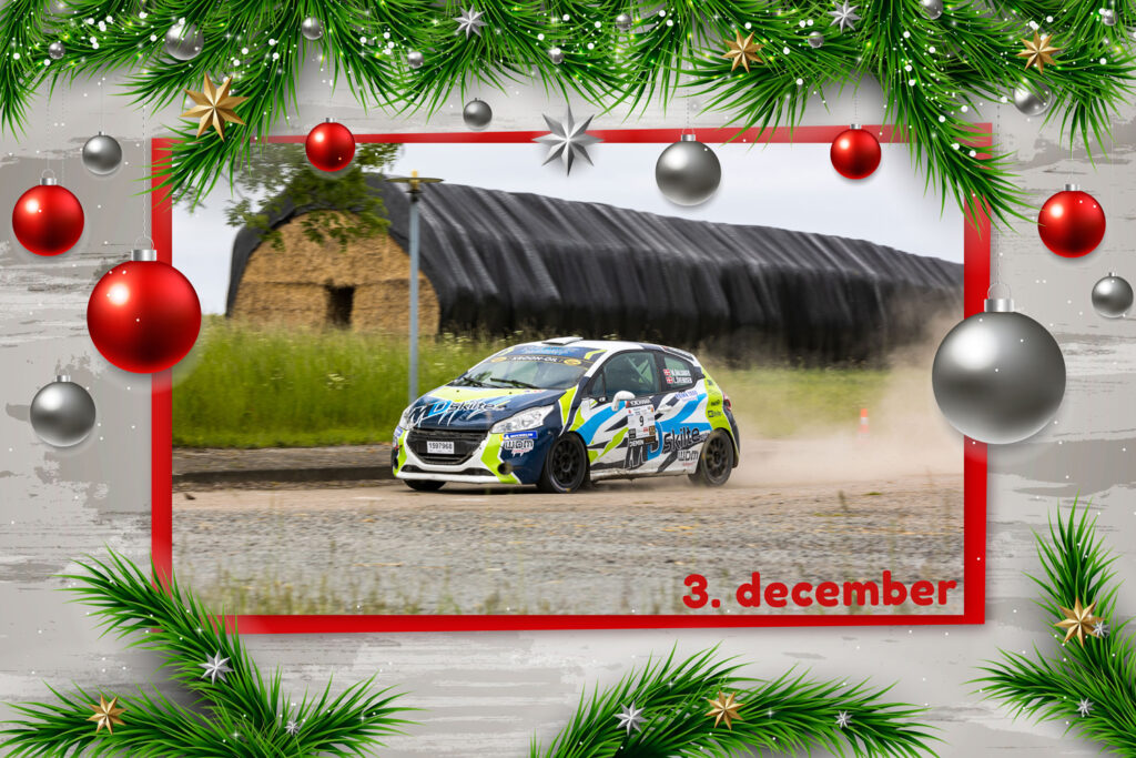 3. december - Rallysidens julekalender 1 3 Mads Dalsager