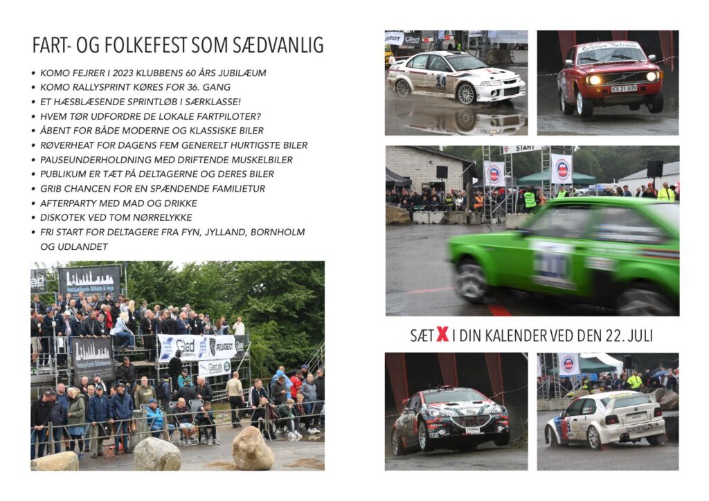 KOMO jubilumssprint 2023 flyer Side 2 3 5