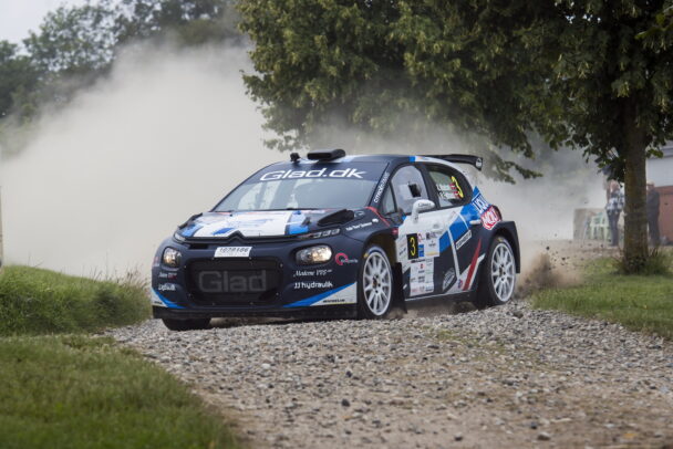 Kenneth Madsen og Mette Felthaus tog den samlede sejr i Rally Jylland foto Jokum Tord Larsen