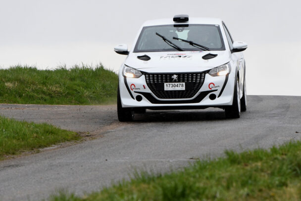 Martin Johansen i Peugeot 208 Rally4