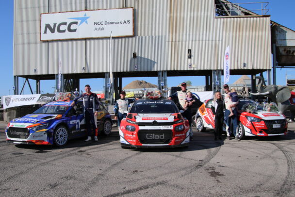 Glad Sport tog to af de tre topplaceringer ved KOMOs rallysprint foto Allan Christiansen