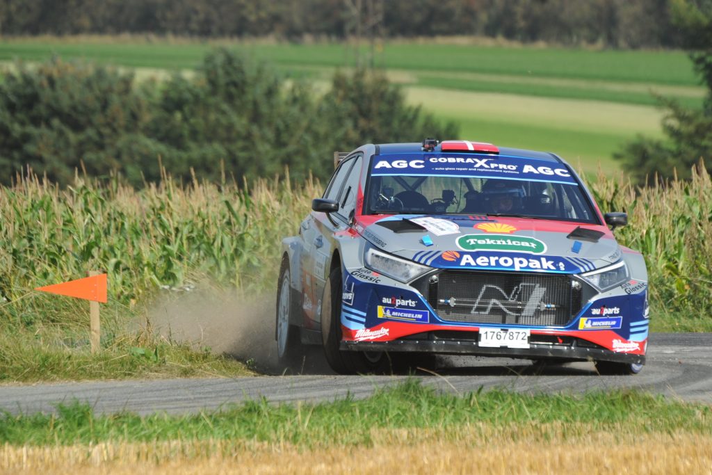 Det blev til en andenplads for Ib Kragh og Jeannette Kvick i Rally Vestjylland