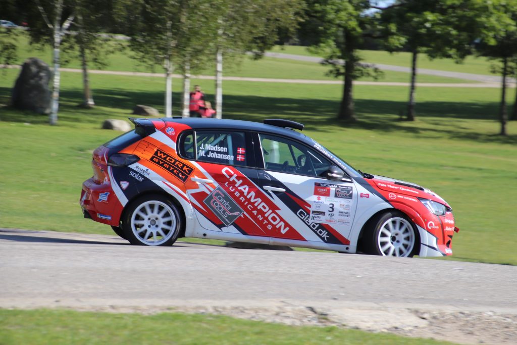 Jacob Madsen sikrede sig en klassesejr og et mesterskab foto Allan Christiansen