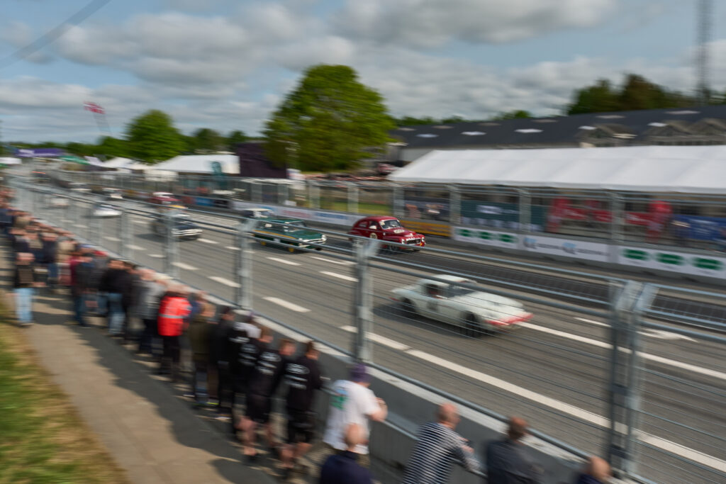 Der var i weekenden fart paa i Viborgs nordlige industrikvarter foto Classic Race Viborg Medieteam