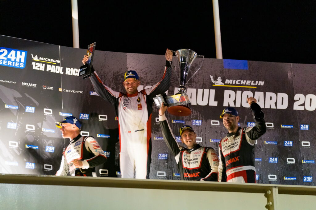 Der var glaede hos Marco Gersager og hans teamkammerater efter sejren foto Cordoso Hugo Photography