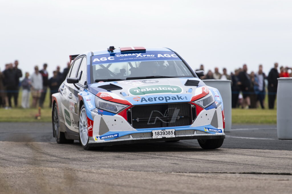 Flyvestation Aalborg lagde arealer til Ib Kraghs seneste rallytriumf foto Jokum Tord Larsen