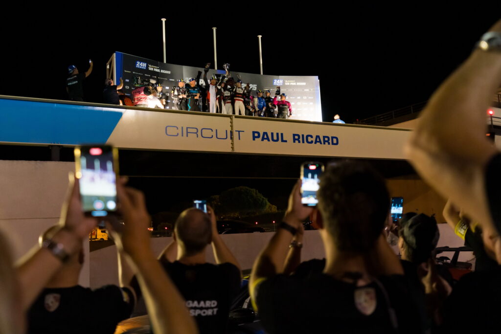 Holmgaard Motorsport kom oeverst paa podiet paa Paul Ricard foto Cordoso Hugo Photography