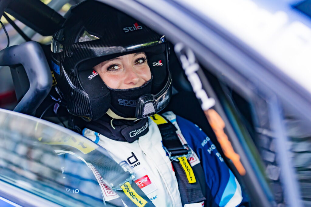 Line Nedergaard glaeder sig til atter at koere rally i Danmark foto Quentin Ribaud Photographie