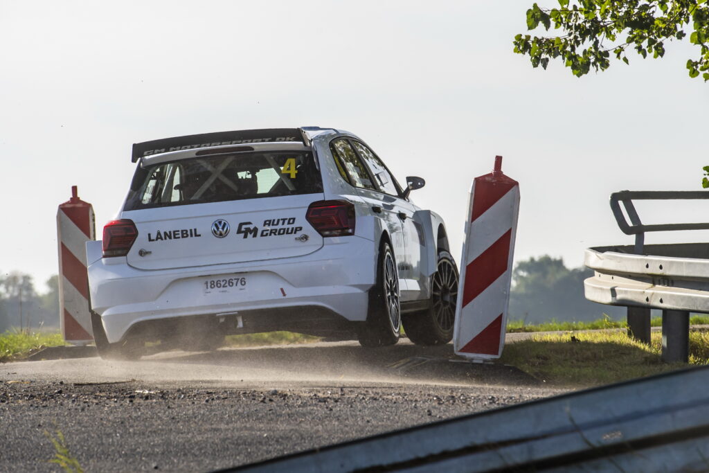 Marco Gersager og Ditte Kammersgaard koerte til kanten i Rally Midtsjaelland foto Jokum Tord Larsen
