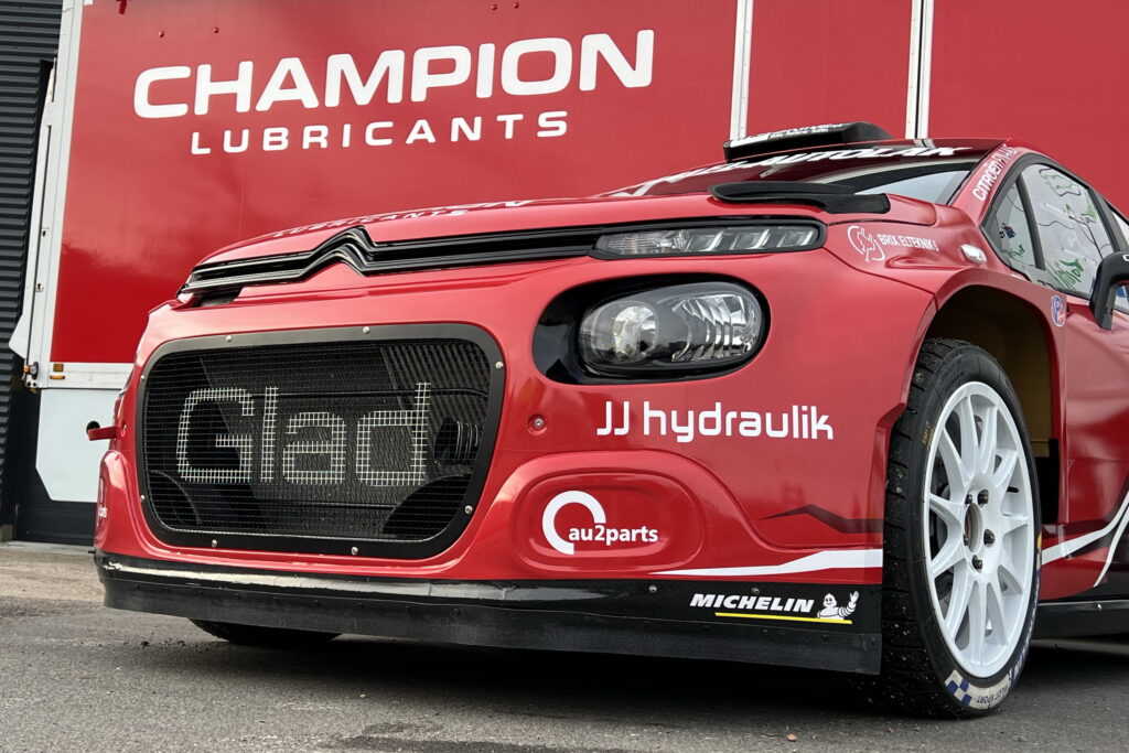 Glad Sports Citroen C3 Rally2 er klar til aarets foerste loeb foto Glad Sport
