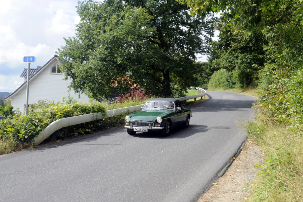 LA¸bene i DASU Classic Regularity foregA¥r typisk pA¥ de mindre biveje foto Morten Alstrup DASU Classic Regularity