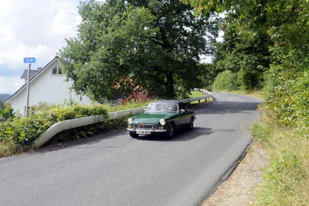 LA¸bene i DASU Classic Regularity foregA¥r typisk pA¥ de mindre biveje foto Morten Alstrup DASU Classic Regularity