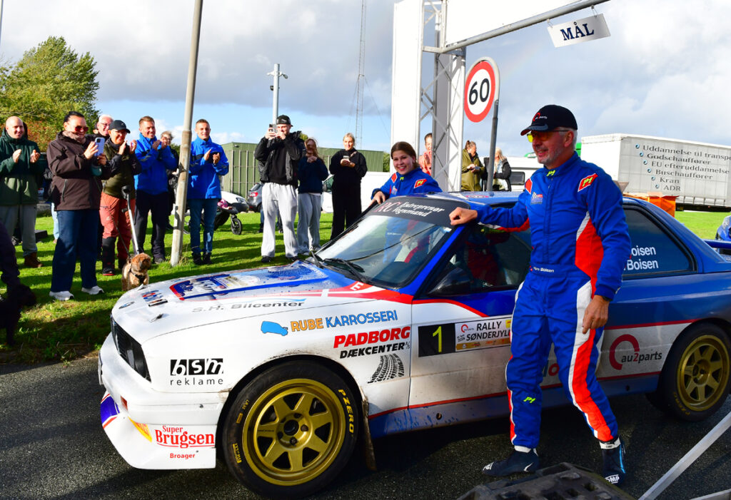 Kim Boisen sluttede sin karriere med flot totalsejr i Au2parts Rally Sønderjylland 6 Foto 7